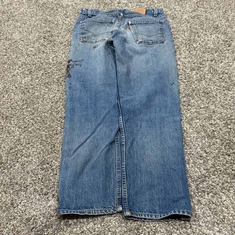 True Vintage 70s Levis 505 Orange Tabs Mens Vintage Denim Jeans W30 L31 Straight